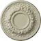 Ekena Millwork Odessa Ceiling Medallion (Fits Canopies up to 2 1/2"), Hand-Painted Clear Yellow, 7 1/2"OD x 1 1/8"P CM07ODCYF - alternate 1